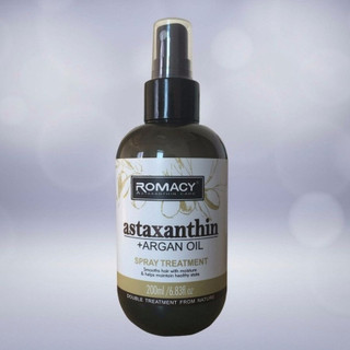 Xịt dưỡng phục hồi tóc hư tổn ROMACY ASTAXANTHIN Argan Oil Spray Treatment 200ml