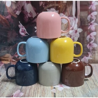 Ly sứ uống nước cao cấp nhiều màu đẹp - ly sứ uống nước nhiều màu