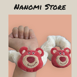 Set 2 dây cột tóc gấu dâu - trái dâu cute