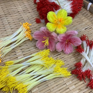 Nhụy hoa, nhụy làm hoa mai, đào, làm hoa trang trí _Nine Store
