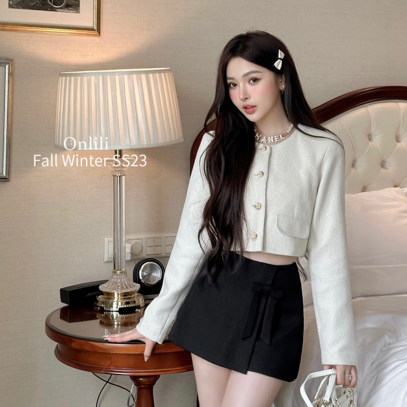 Chân Váy Katy , thân liền quần bên trong ,2 lớp dày dặn