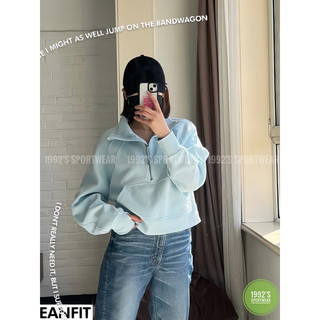 Set đồ tập thể thao mùa đông lulu warmzip hoodie- vải cotton pha lông cừu ấm áp