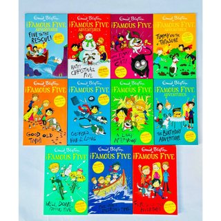 Famous Five Adventures mới 11q - Nhập Khẩu tặng Audio