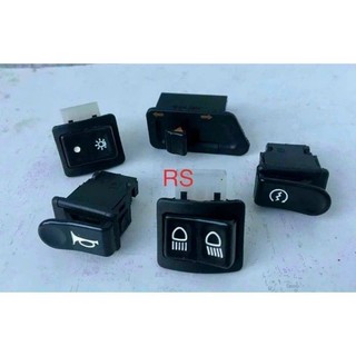 Bộ công tắc điện, đèn,còi,xi nhan, đề xe máy rs, wave 50cc, wave 2006-2016, wave s100