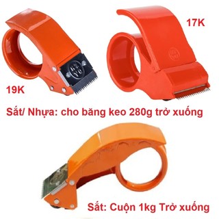 Dao Cắt Băng Keo 5F Dân Hoa thân Nhựa hoặc Sắt Siêu Bền loại 100 yard/ 200 yard/ 0.5kg/ 1kg/ Văn Phòng KHÔNG HỘP