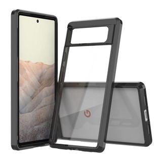 Google Pixel 5a / 6a / 6 / 6 Pro / 7 / 7a / 7 Pro / 8 / 8 Pro / 5 - Ốp lưng viền màu chống sốc