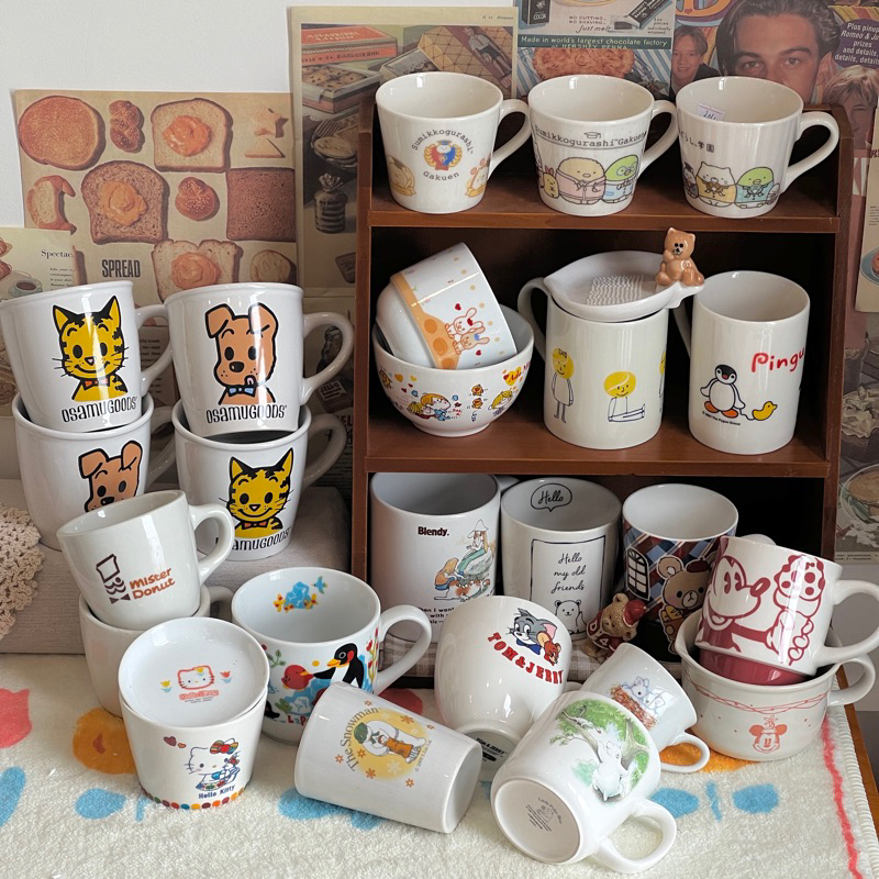 LY GỐM SỨ NHẬT SƯU TẦM (p2) | Gốm Nhật Phong cách dễ thương| Làm ly cốc uống nước, chậu cây xinh xắn
