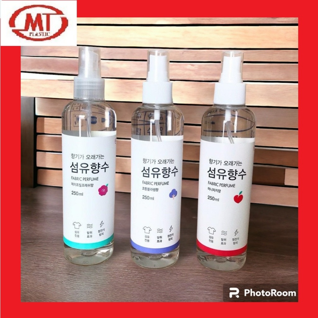[xã hàng] Xịt Thơm khử mùi quần áo Fabric Perfume Hàn Quốc chai 250ml