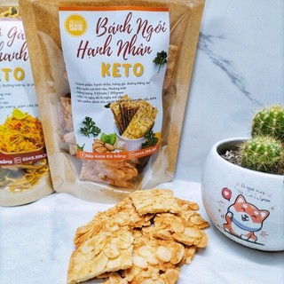 Bánh ngói hạnh nhân keto - chuẩn không tinh bột, không đường kính