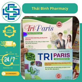 Tri Paris Hộp 30v Hỗ trợ nhuận tràng