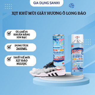 [ GIÁ DÙNG THỬ ] Chai xịt khử mùi giày dép nano ion bạc, loại bỏ mùi và hạn chế mùi hôi chân, tinh chất nano bạc cao cấp