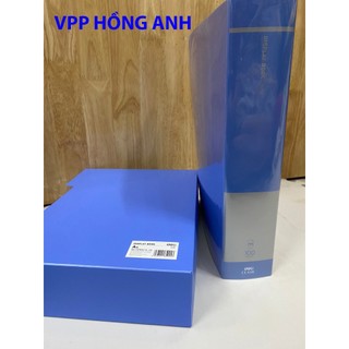 Bìa file hồ sơ a4 deli 80 100 lá có hộp