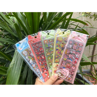 Set 6 tấm sticker trang trí dán sổ dán điện thoại sticker dễ thương sticker