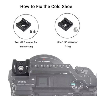 Ngàm SMALLRIG Cold Shoe Mount Adapter 1241