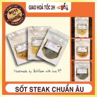 [Hỏa tốc tại Hà Nội] Sốt BeefSteak, Sốt Bò Bít Tết, Sốt Kem Nấm, Sốt Vang Đỏ, Sốt Tiêu Đen Handmade Chuẩn Âu - Boti Farm