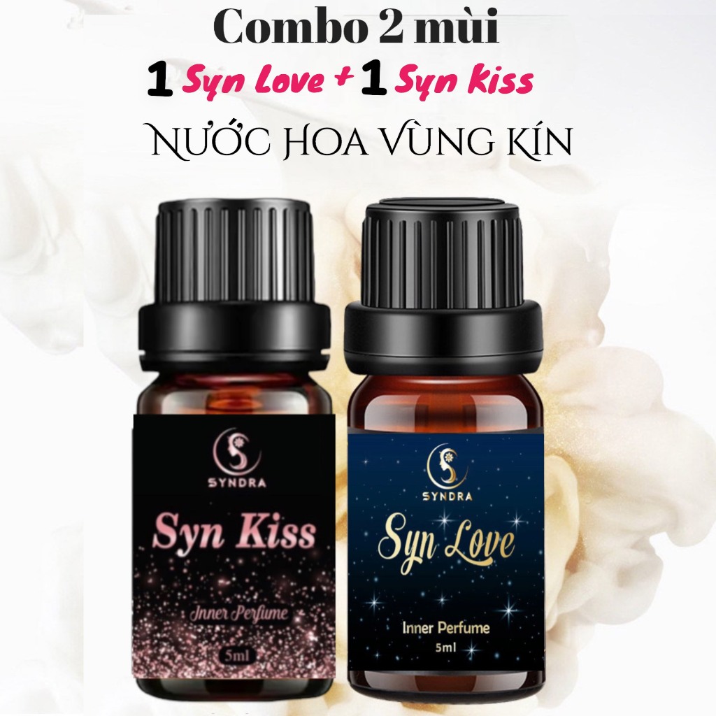 Combo 4 Mùi Nước Hoa Vùng Kín Synkiss - Lưu Hương Cô Bé Cả Ngày Khử Mùi Loại Bỏ Mùi Hôi