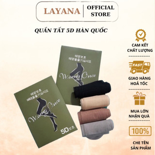 Quần Tất Giấy Da Chân Nữ 5D Warm LAYANA Hàn Quốc Tàng Che Khuyết Điểm_Layana Store