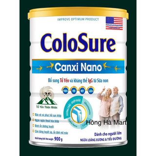 Sữa colosure canxi nano 900g