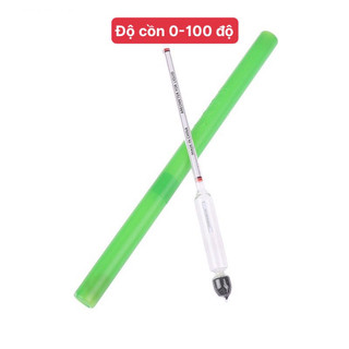 Cồn kế đo nồng độ cồn (0 -100 độ), Tửu kế đo độ rượu