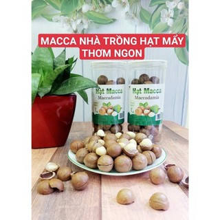 Hạt Macca nứt vỏ Organic Daklak giòn tan không hôi dầu kèm tách vỏ 500G