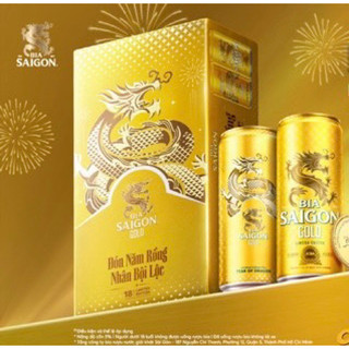 (HỎA TỐC) Bia Sài Gòn Gold - thùng 18 lon cao