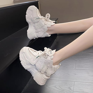 [ Hàng order ] Giày nữ đế độn tăng cao 11cm