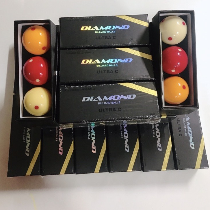 Bộ Bi Carom 3 Băng Diamon , Bi bida 3c