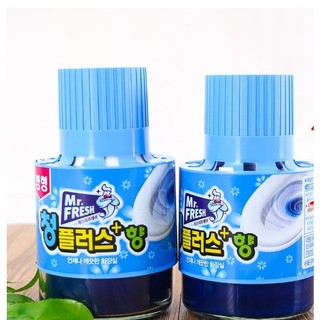 Combo 2 Cốc thả bồn cầu tẩy xanh toilet Mr.Fresh - Hàn Quốc 180g hương Ngàn hoa