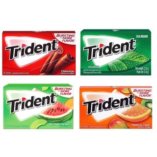 Kẹo singum trident không đường