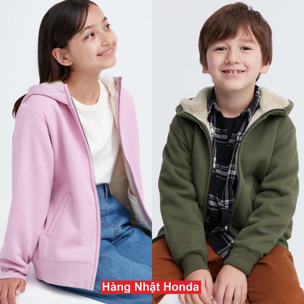 Quần Áo Nỉ Lót Lông Cừu Trẻ Em - Tag Nhật