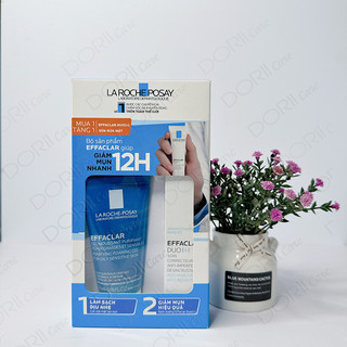 La Roche-Posay Kem dưỡng da thông thoáng lỗ chân lông ngừa thâm và mụn Effaclar Duo+ 40ml Tặng SRM 50ml