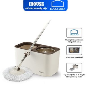 [Lock&Lock] Bộ Cây Lau Nhà  Chính hãng Dual Bucket ETM478