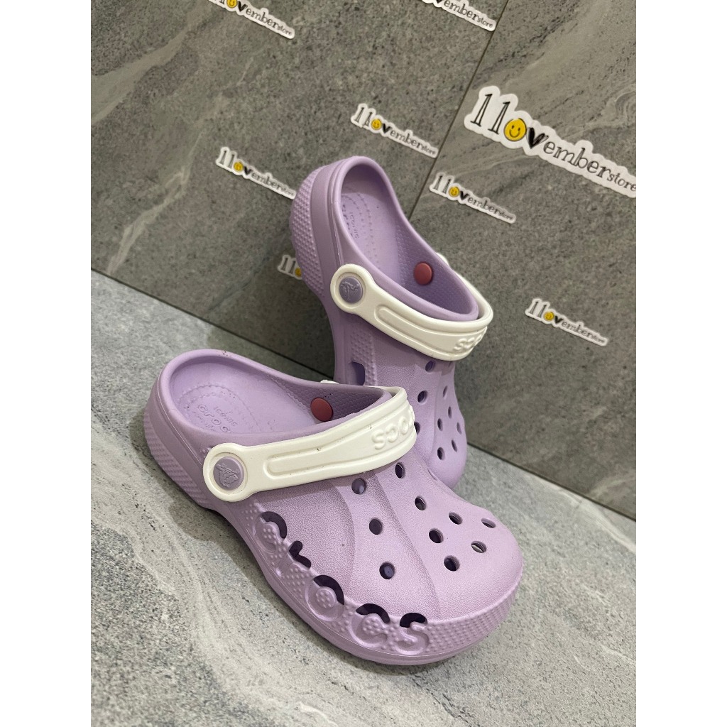 [CHÍNH HÃNG] Giày Dép Sục Clog Classic Crocs Cross Nam Nữ Trẻ Em Màu Trơn, Siêu Bền, Nhẹ, Êm, Tặng 5 Jibizt Charem