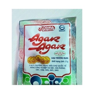 Rau câu hải long agar agar gói 25g