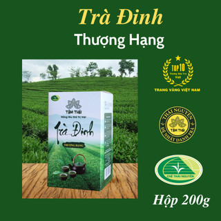Trà Đinh Thái Nguyên Thượng Hạng hộp 200g Trà Tâm Thái Đinh Ngọc Trà Đinh Tân Cương Thượng Hạng H200g