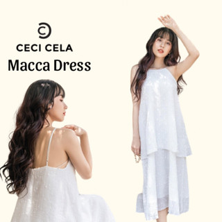 Ceci Cela - Đầm yếm hai tầng cổ yếm Macca