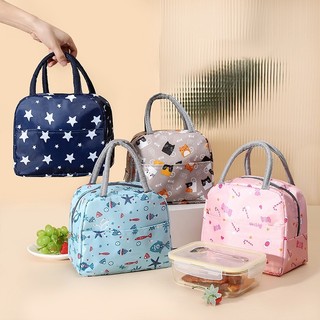 Túi Giữ Nhiệt Đựng Cơm Vải Chống Nước Bảo Quản Thức Ăn Gọn Gàng, Sạch Sẽ, Kín Mùi