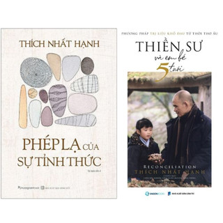 Sách - Combo 2 cuốn Phép lạ của sự tỉnh thức - Thiền sư và em bé 5 tuổi
