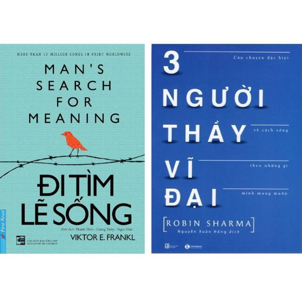 Sách - Đi tìm lẽ sống - 3 Người thầy vĩ đại