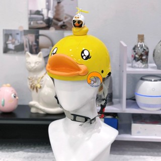 Nón bảo hiểm Vịt 3D người Lớn - Loại Xịn (Vòng đầu 52-58cm) - Lòng ép, dây khoá chất lượng