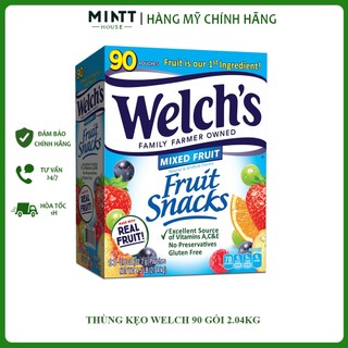 Thùng 90 Gói Kẹo Dẻo Trái Cây Welch's Mixed Fruit