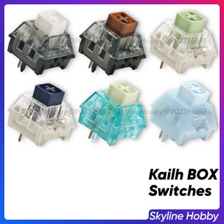 Switch bàn phím cơ Kailh BOX - White V2, Brown V2, Jade, Navy, Summer, Winter Switch