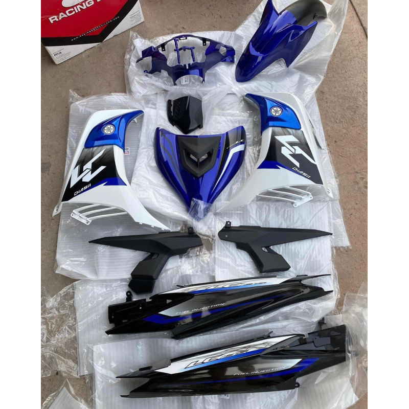 Dàn áo Exciterciter 135 trăng xanh đen LC135