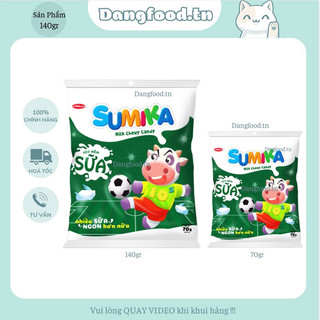 Kẹo mềm sữa bò sumika bibica 140gr