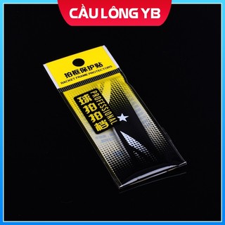 Miếng dán bảo vệ đầu vợt cầu lông tránh trầy xước, vợt tennis, da PU chống mài mòn, giá siêu rẻ