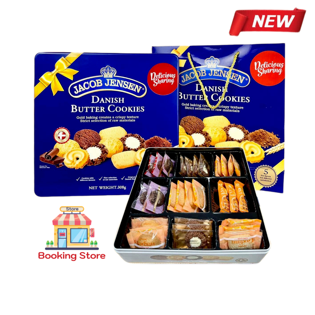 Bánh Quy JACOB JENSEN 308g thơm ngon ngất ngây, đẳng cấp quà tặng
