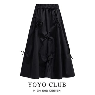 Váy xòe đính nơ Kate silk Ms.40