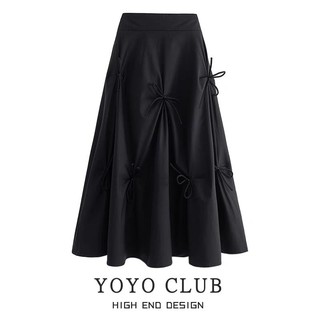 Váy xòe đính nơ Kate silk Ms.40