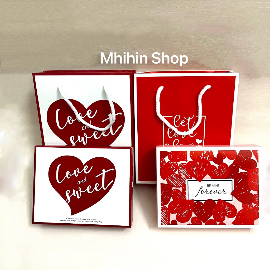 Set Hộp Sô Cô La 12 Viên (Kèm túi và thiệp). [SỈ IB SHOP]