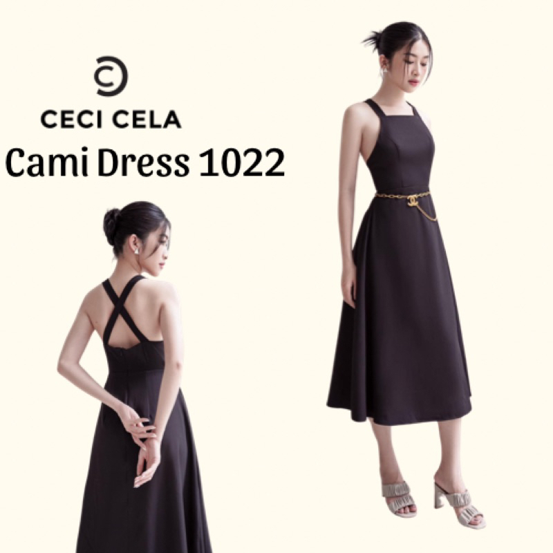 Ceci Cela - Đầm Dây Đan Chéo Dáng Dài